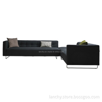 Modern Corner Sofa with Chaise (SF-X313C)